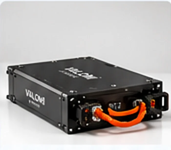 Illustrative VALOMI energy battery module concept, not a verified commercial product