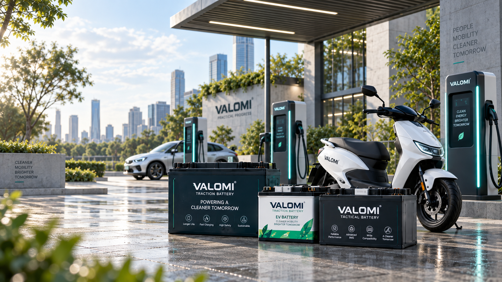 VALOMI EV batteries and clean mobility solutions