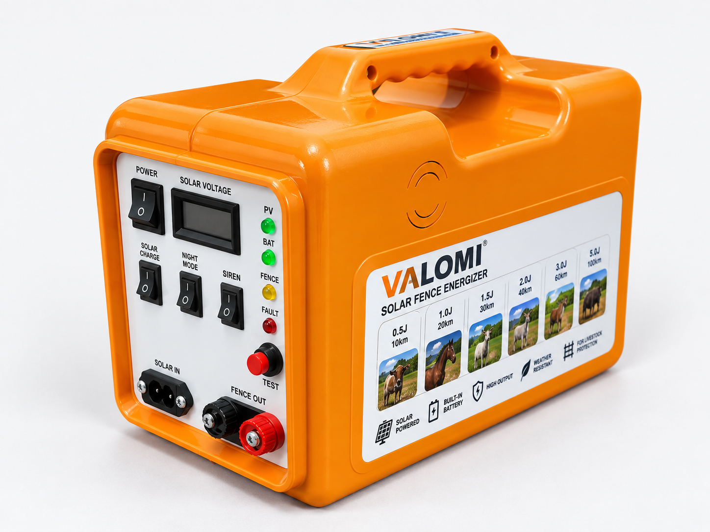 VALOMI 18kV Handle DC Solar Zhatka Machine